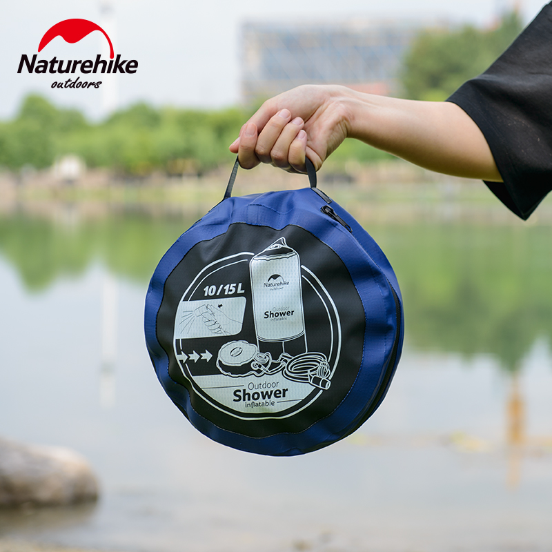 Naturehike PW1027 Outdoor Shower Water Bag Blue
