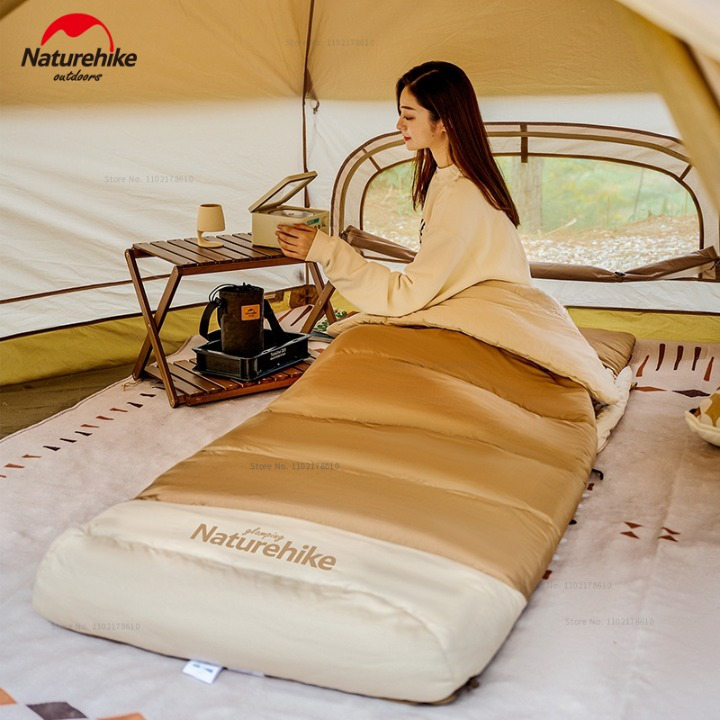 Naturehike Outdoor Camping Single Sleeping Bag Brown