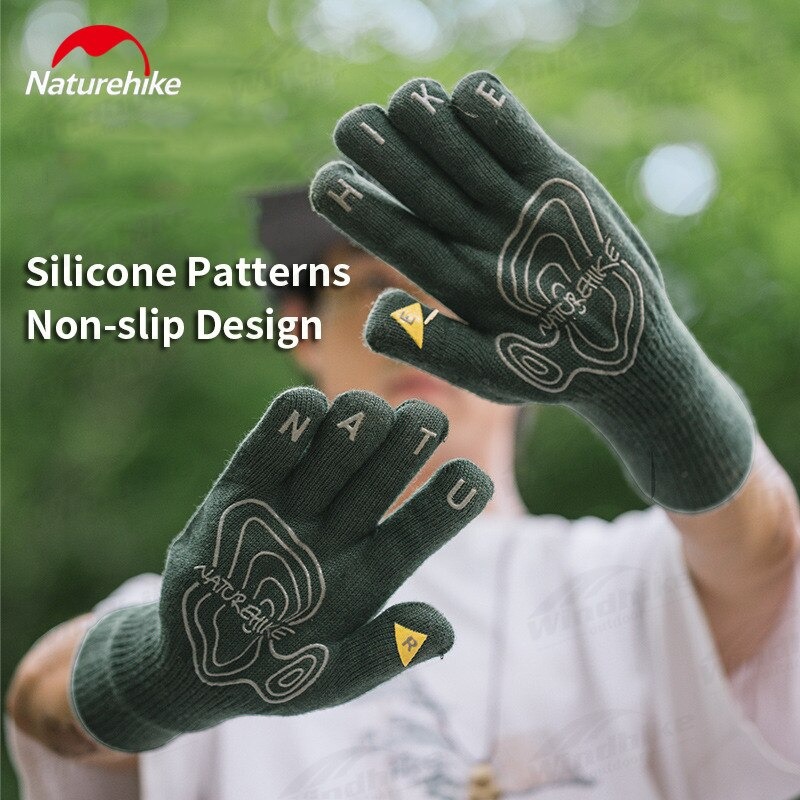 Naturehike Heat Resistant Gloves Army Green