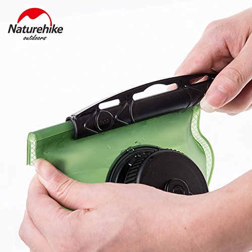 NatureHike PEVA Antimicrobial 3L Hydration Pack Green