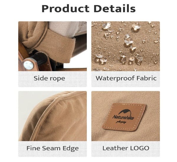 Naturehike Warm Seat Cover Single Brown Large