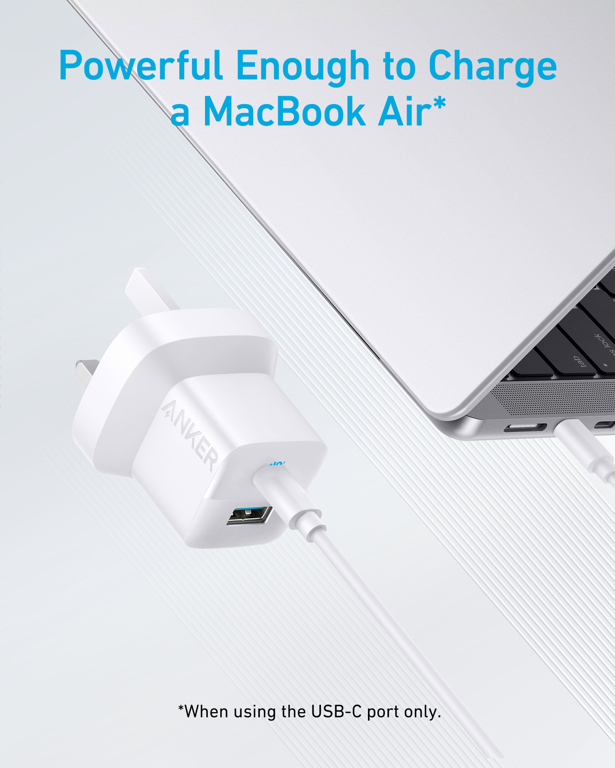 Anker 323 Charger (33W)  -White