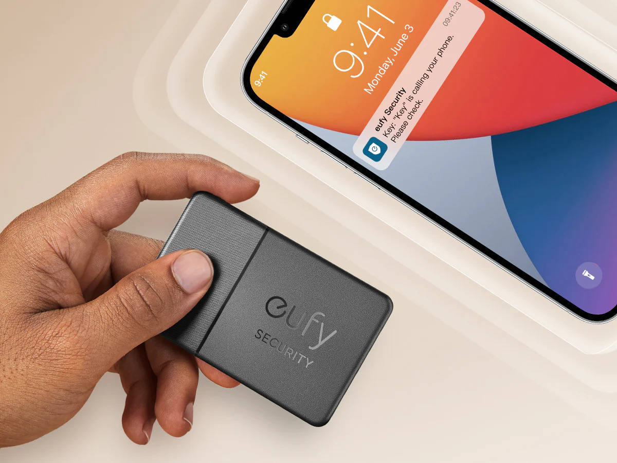 Eufy Smart Tracker Card - Black