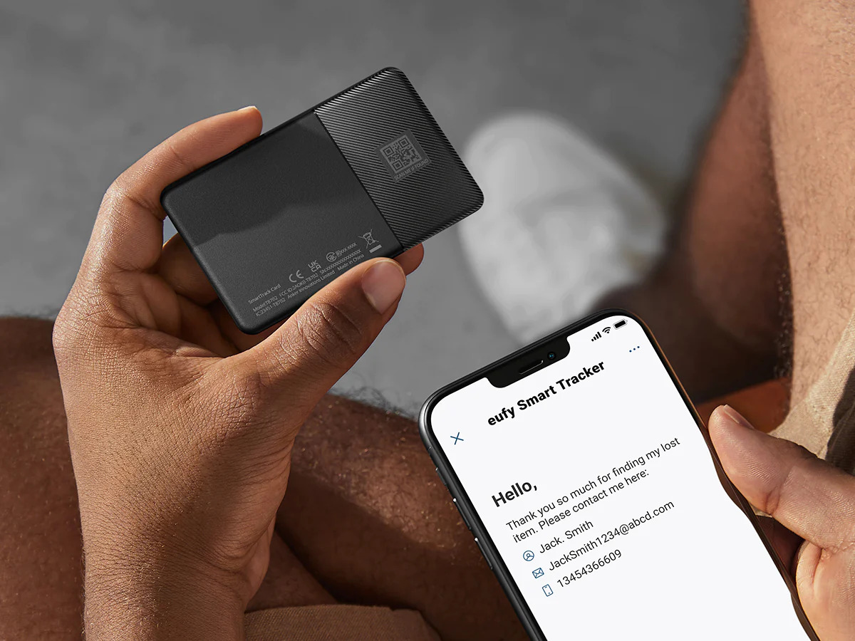 Eufy Smart Tracker Card - Black
