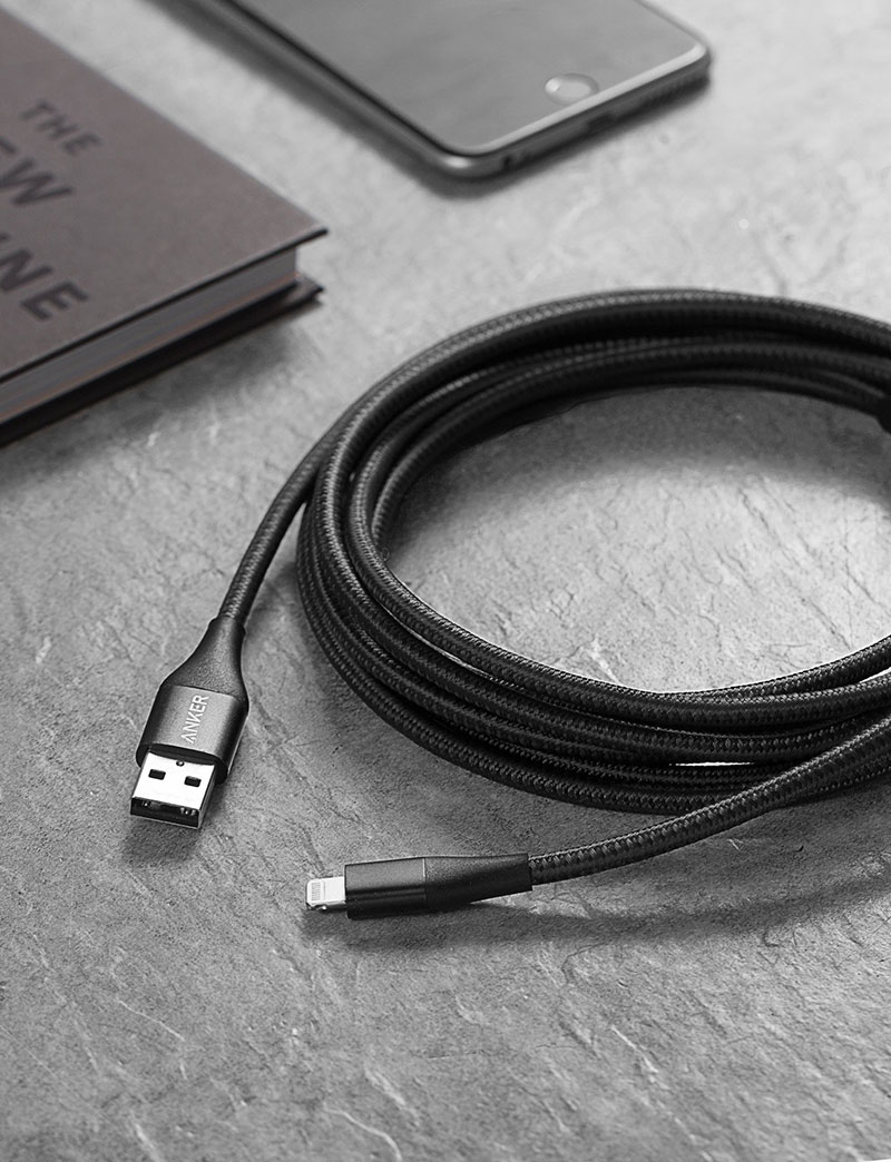 Anker Powerline+ II Lightning (0.9m/3ft) C89 -Black