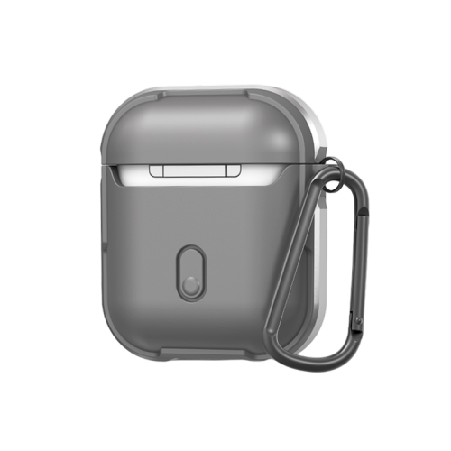 Wiwu Defense Armor Strong Metal Ultimate Protection Case For Airpods - Grey