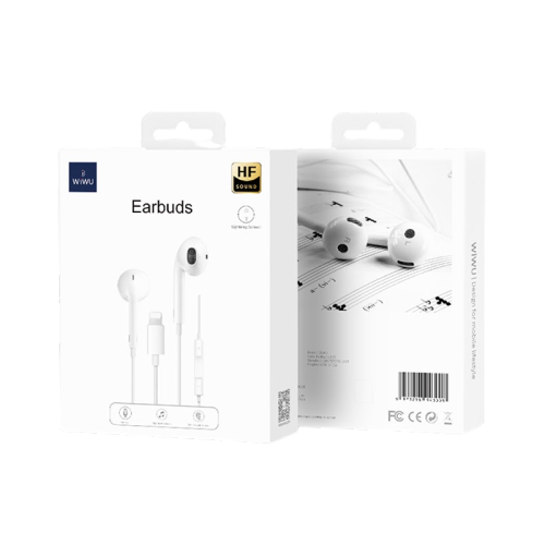 Wiwu Earbuds Lightning Connector - White