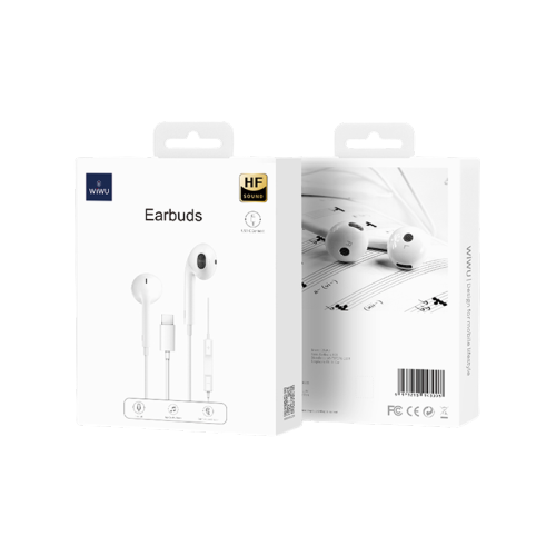 Wiwu Earbuds Type-C Connector - White