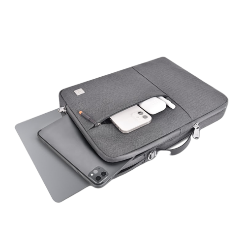 Wiwu Alpha Double Layer Sleeve Bag For 15.4" Laptop/16" Macbook - Gray