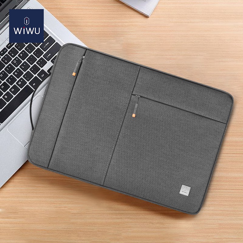 Wiwu Alpha Slim Sleeve Bag For 15.6" Laptop - Gray