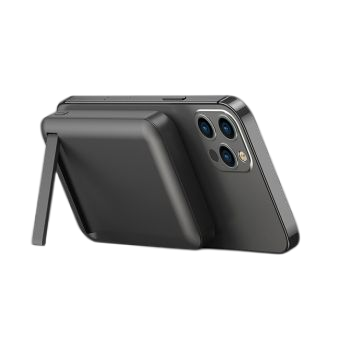 Wiwu Snap Cube Magnetic Wireless Charging 10000 Mah Power Bank - Black