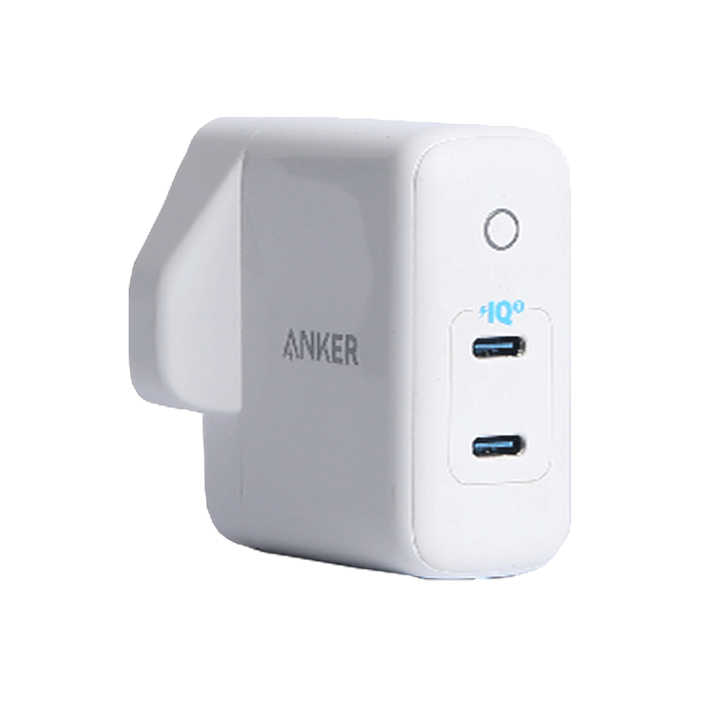 Anker PowerPort III Duo White (18W + 18W) 36W  PIQ3.0