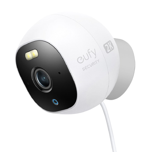 Eufy Spotlight Outdoor Cam Pro Wired 2K Wi-Fi -White