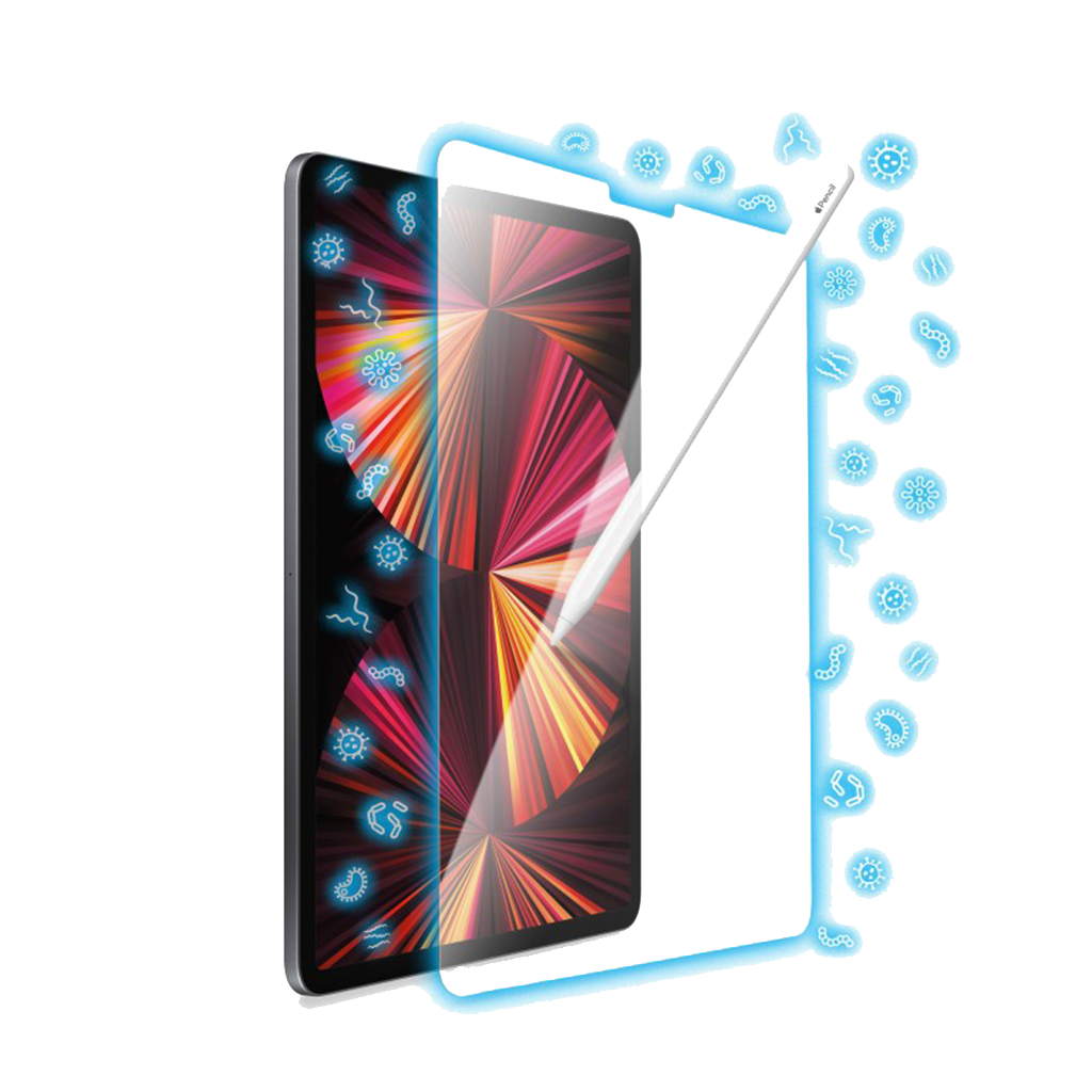 Torrii Bodyglass Anti-bacterial Screen Protector For Ipad Pro 12.9 (2021/2020/2018) – Clear