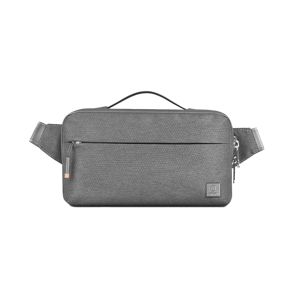 Wiwu Alpha Chest Package Crossbody Bag (26X15X7cm) - Grey