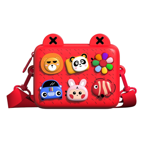 Wiwu Eva Children Trendy Crossbody Bag - Red