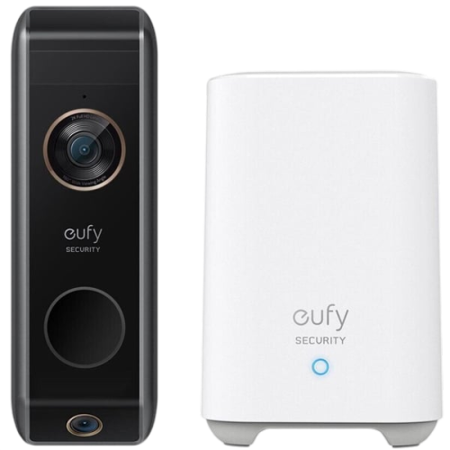 Eufy Video Doorbell Dual Camera 2K with HomeBase -Black