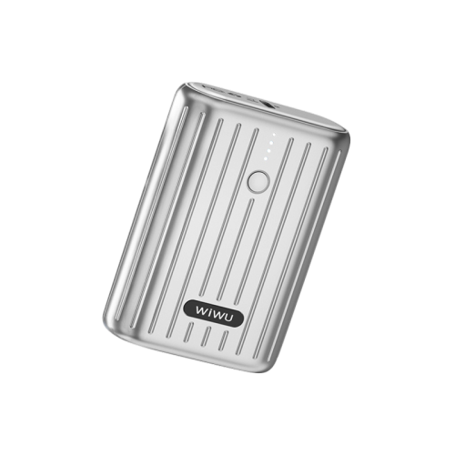 Wiwu Remova 10000mah Mini Power Bank - Silver