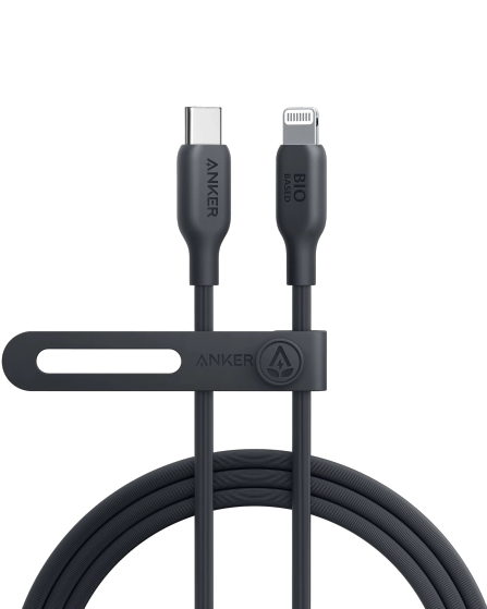 Anker 542 USB-C to Lightning Cable (Bio-Based) (1.8m/6ft) -Black
