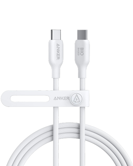 Anker 544 USB-C to USB-C Cable 140W (Bio-Based) (1.8m/6ft) -White