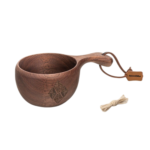 Naturehike Black Walnut Cup Straight handle cup 220ml - Brown