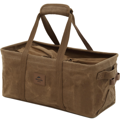 Naturehike OW03-tabletop sundries storage Bag (oil wax series) - Brown