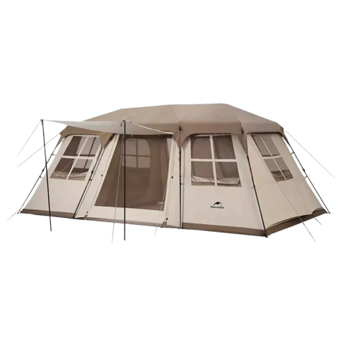 Naturehike Village 17 tent (with hall pole) - Brown