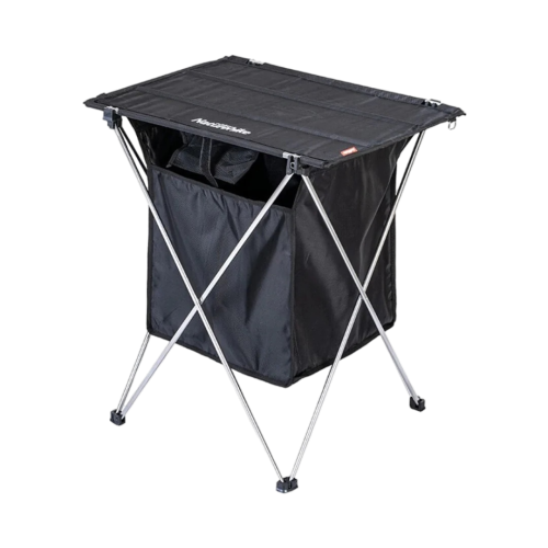 Naturehike Foldable Tableband soft surface storage box -black