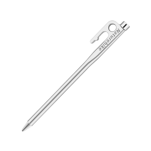 Naturehike Large stainless steel tent peg 35CM - Silver