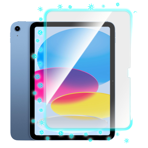 Torrii BODYGLASS Anti-bacteria Screen Protector for iPad 10.9" (10th Gen-2022) – Clear