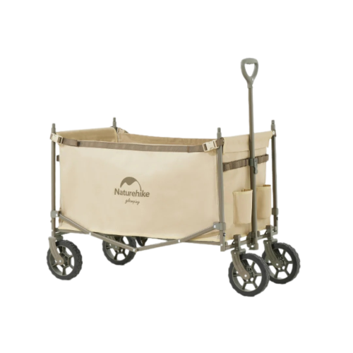 Naturehike (TC07) Multifunctional folding trolley - Brown