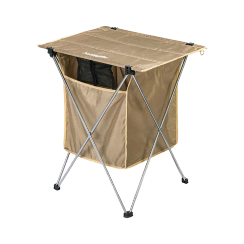 Naturehike Foldable Tableband soft surface storage box- Khaki