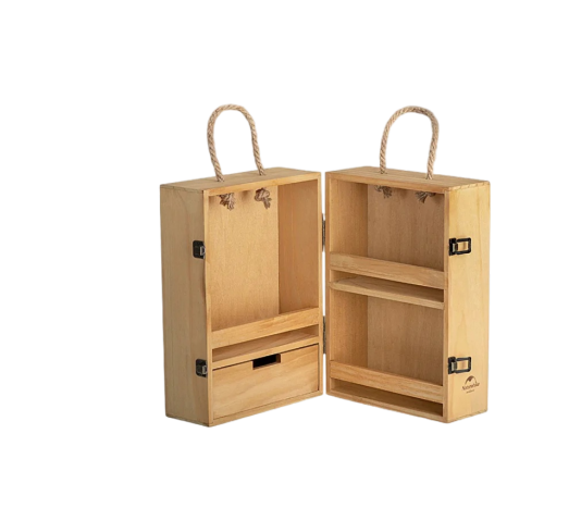 Naturehike Outdoor multi-layer seasoning cabinet - Wood