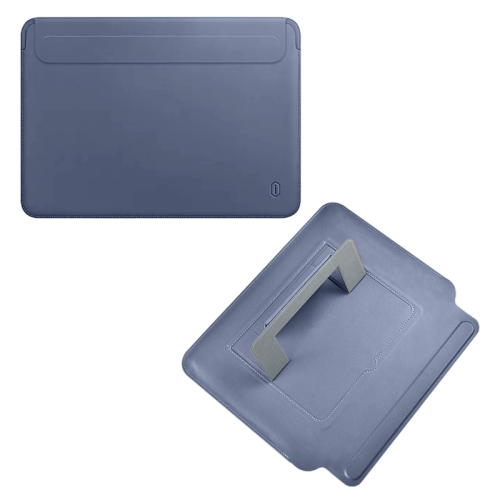 Wiwu Alita Skin Pro Portable Slim Stand Sleeve For MacBook Pro 16" - Navy Blue
