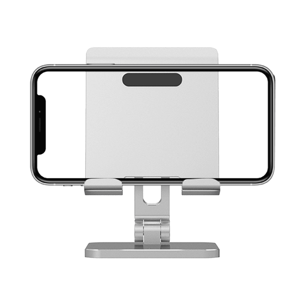 Wiwu ZM304 Adjustable SMALL Desktop Stand For Phone & Tablet - Silver