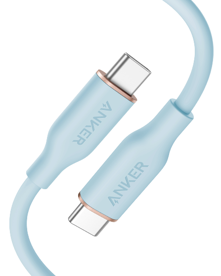 Anker PowerLine III Flow USB-C to USB-C 100W (1.8m/6ft) -Blue